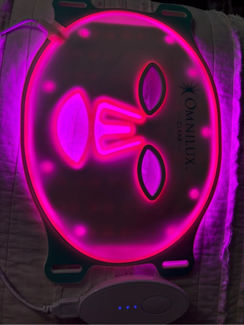 Omnilux Clear LED Face Mask for Acne & Blemish Treatment